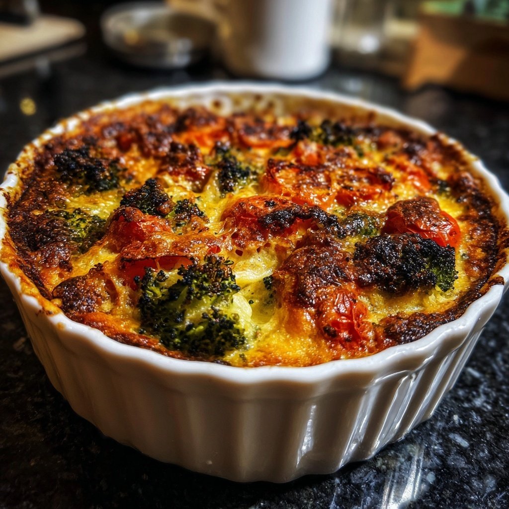 Brokkoli Tomaten Auflauf