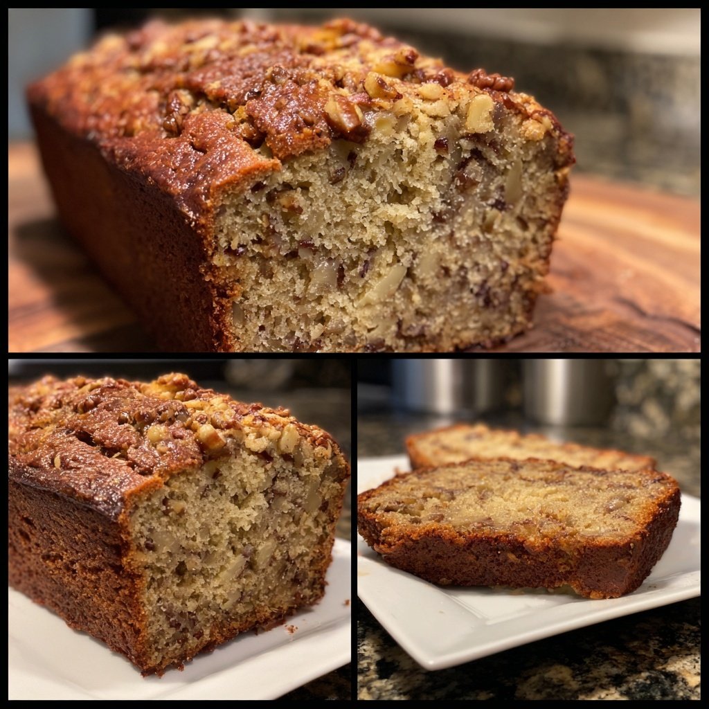 Bananenbrot mit Datteln