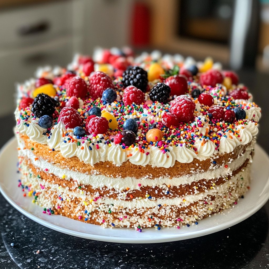 Geburtstagskuchen für viele Gäste