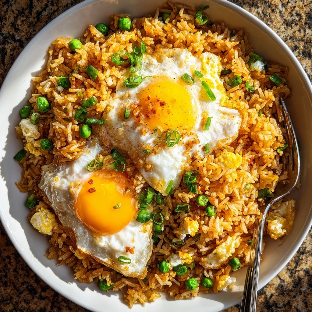 Gebratener Reis mit Ei