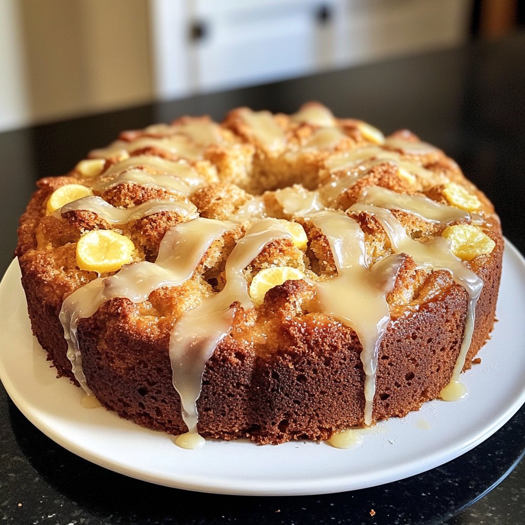 Bananenkuchen mit Zitronennote