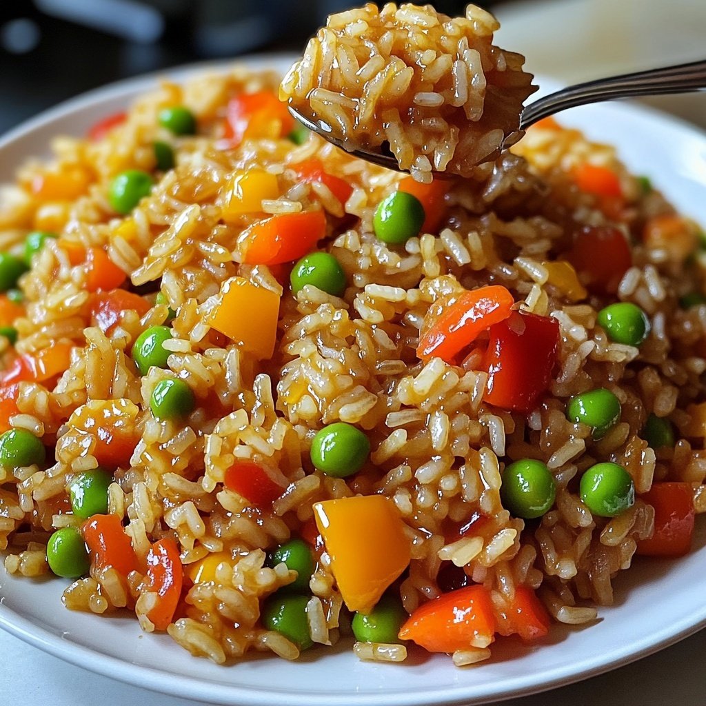 Gebratener Reis mit Gemüse