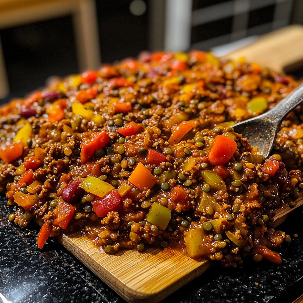 Chili sin Carne mit Linsen