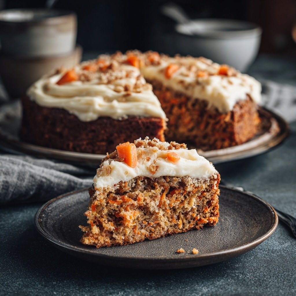 Karottenkuchen Mit Dinkelmehl