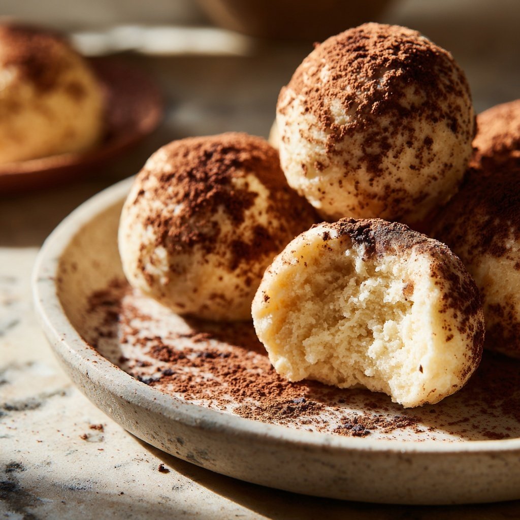 Quarkbällchen fluffig ohne Zucker