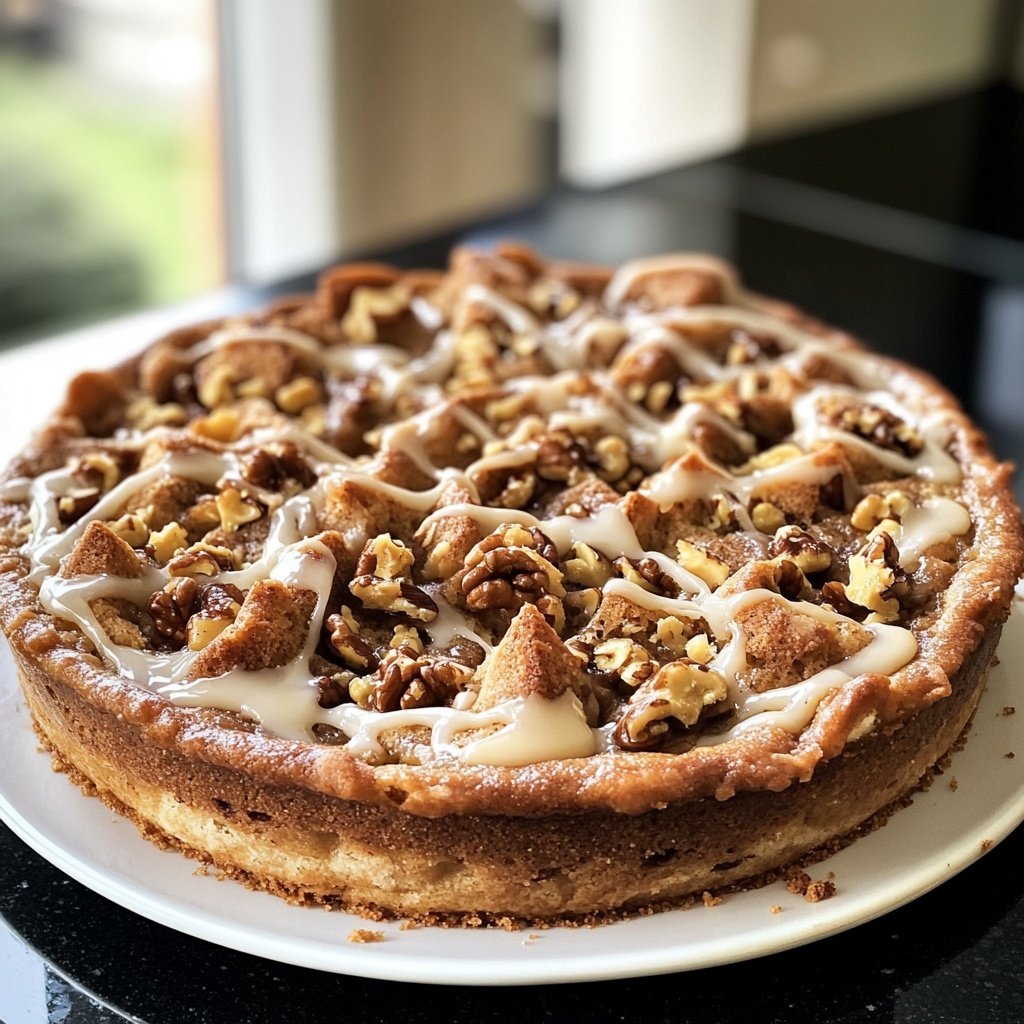 Omas saftiger Walnusskuchen