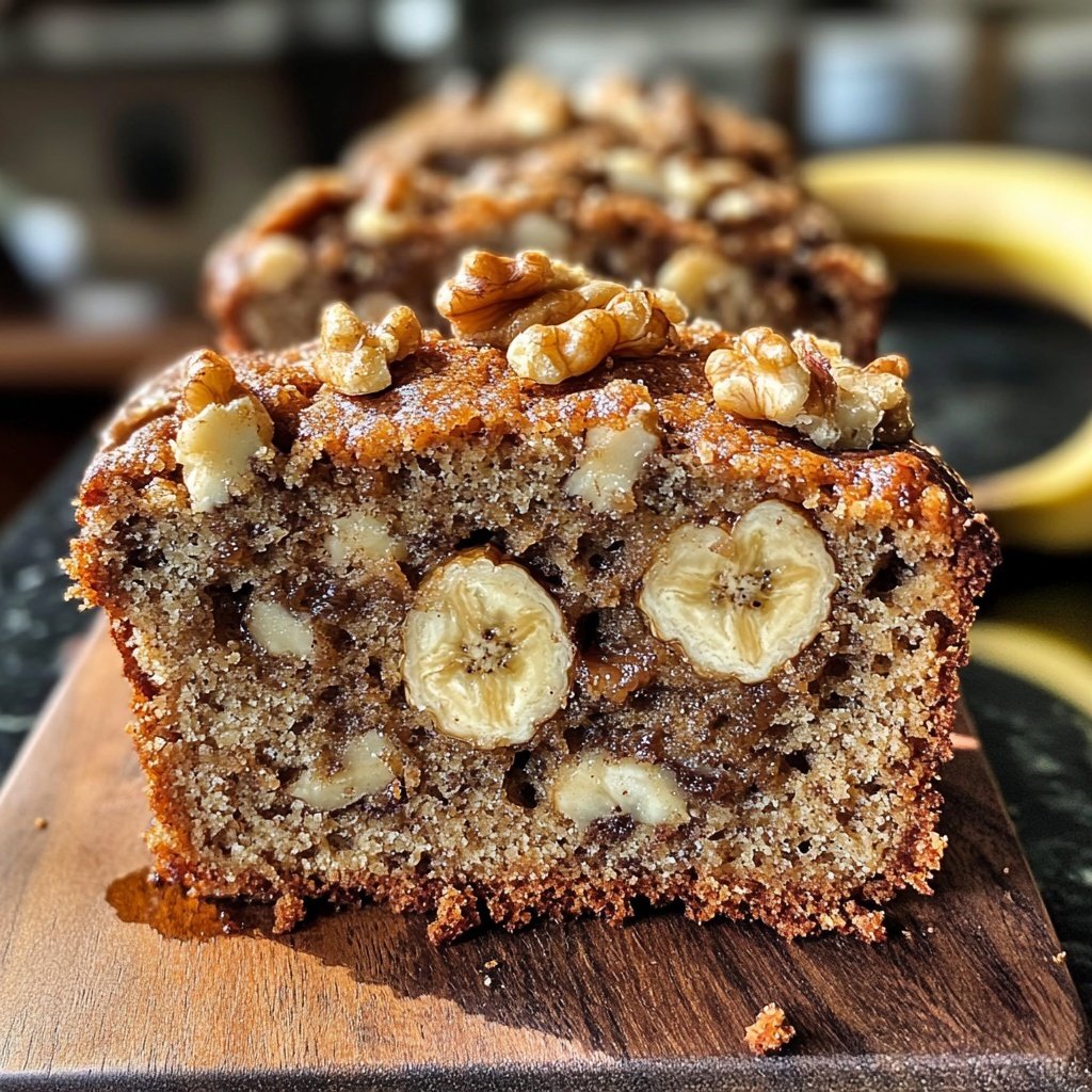 Bananenbrot für Meal Prep