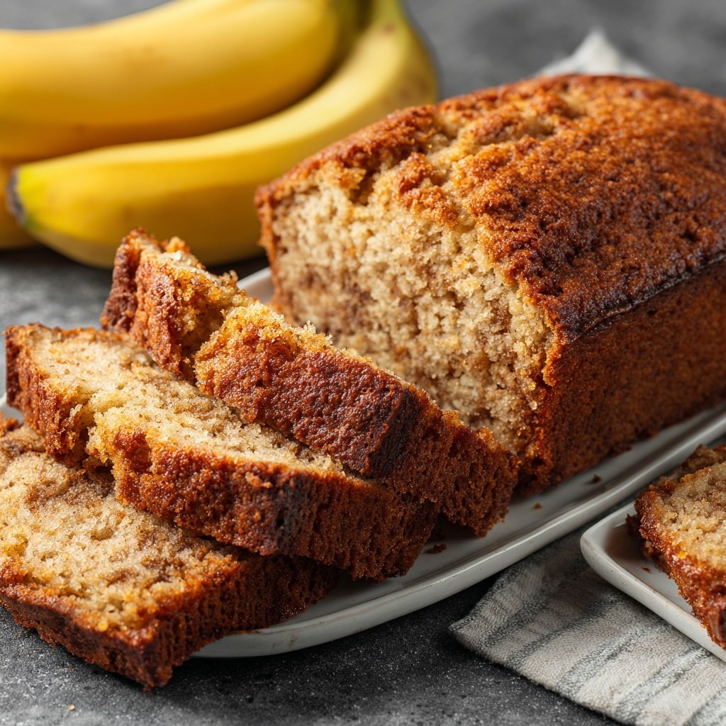 Bananenkuchen mit Dinkelmehl